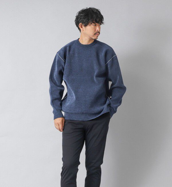 NOLLEY'S goodman「【ACTIVE SECT】《限定展開》Wフェイスモールクルーネック 25AW」|ニット・セーター|