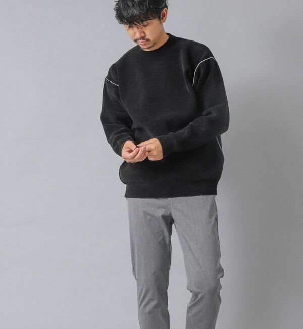NOLLEY'S goodman「【ACTIVE SECT】《限定展開》Wフェイスモールクルーネック 25AW」|ニット・セーター|