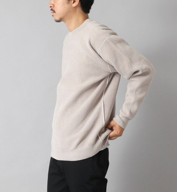 NOLLEY'S goodman「【ACTIVE SECT】《限定展開》Wフェイスモールクルーネック 25AW」|ニット・セーター|