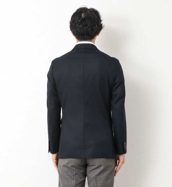 NOLLEY'S goodman「《ビジカジ対応》尾州 WOOL W JACKET 25AW」|テーラードジャケット|