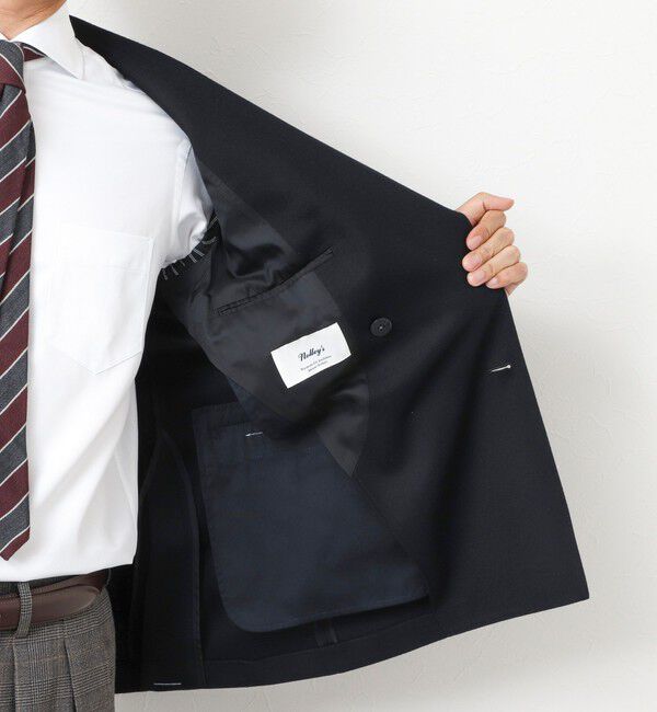 NOLLEY'S goodman「《ビジカジ対応》尾州 WOOL W JACKET 25AW」|テーラードジャケット|