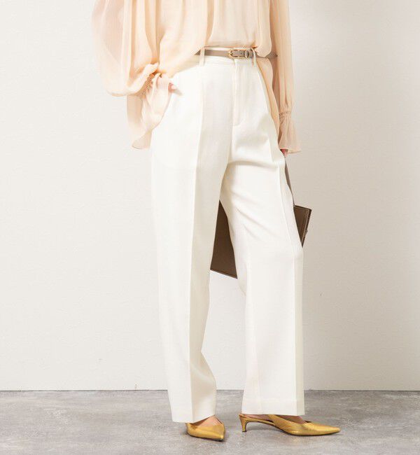 NOLLEY'S「フラノセミワイドパンツ」|その他|