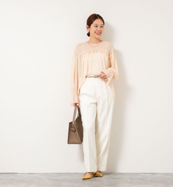 NOLLEY'S「フラノセミワイドパンツ」|その他|