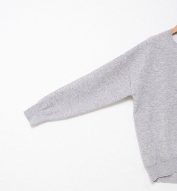 MAQWEL「【MAQWEL/マクウェル】スウェットライクニット」|ニット・セーター|