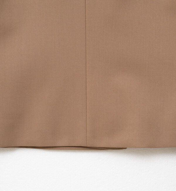 NOLLEY'S sophi「《セットアップ対応》ウォッシャブルウール混ツイルショートジャケット」|テーラードジャケット|