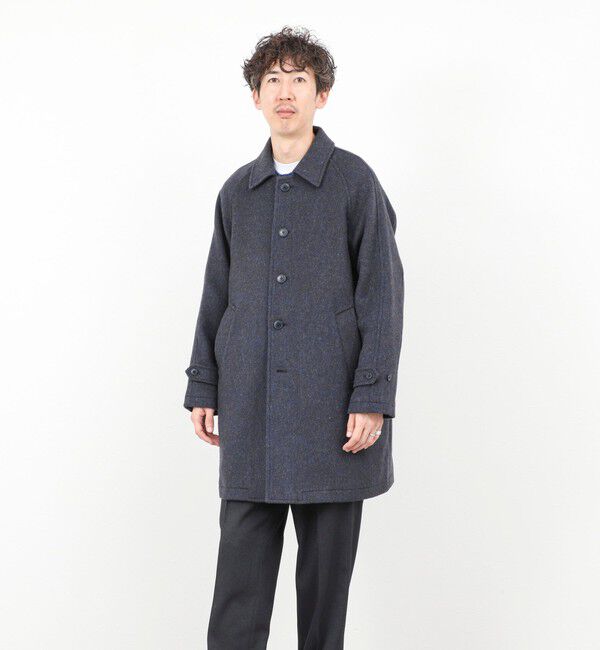 NOLLEY'S goodman「《ビジカジ対応》尾州ビーバーステンカラーコート 25AW」|ステンカラーコート|
