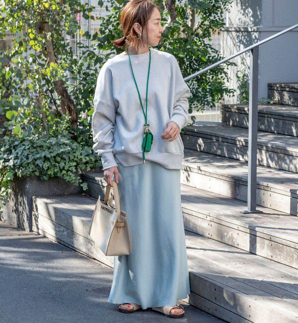 NOLLEY'S「ウォッシャブルセルロースバイヤススカート」|スカート|