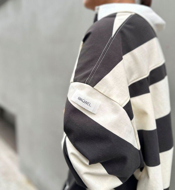 MAQWEL「【新色追加】【MAQWEL/マクウェル】ウォッシャブルBIGラガーシャツ」|シャツ・ブラウス|