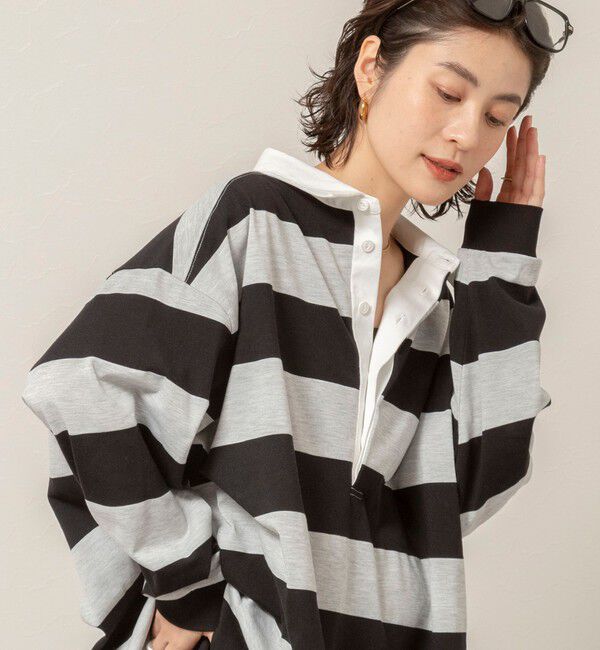 MAQWEL「【新色追加】【MAQWEL/マクウェル】ウォッシャブルBIGラガーシャツ」|シャツ・ブラウス|