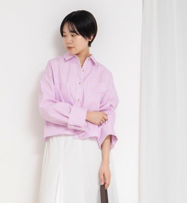 NOLLEY'S「MY STANDARD ショートシャツ」|シャツ・ブラウス|