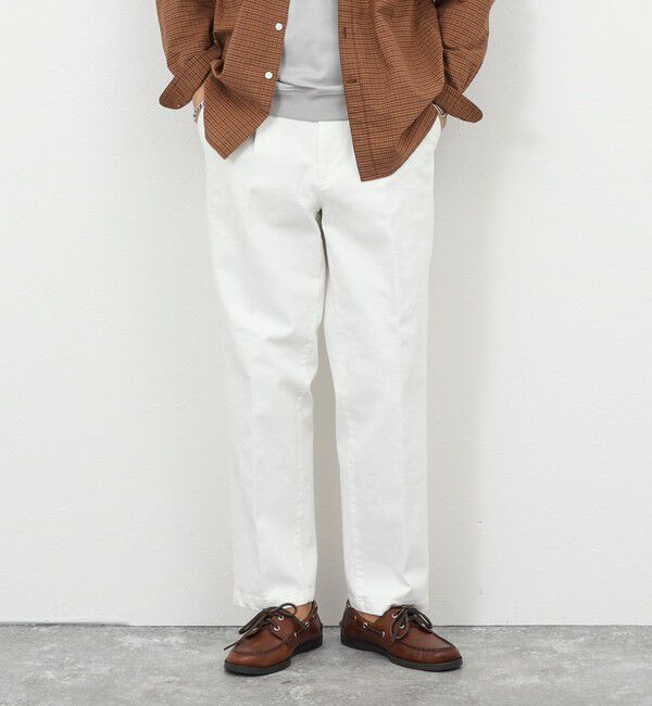 NOLLEY'S goodman「デニムストレッチ ワイドジャスト丈PT 26SS」|デニム|