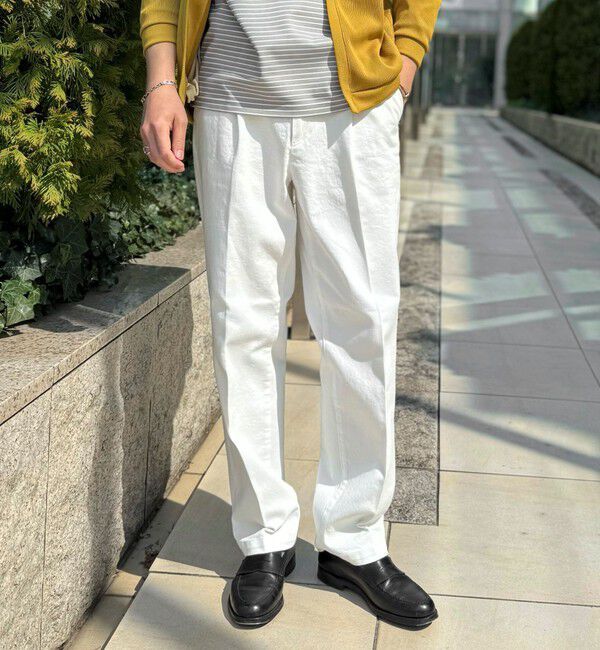 NOLLEY'S goodman「デニムストレッチ ワイドジャスト丈PT 26SS」|デニム|