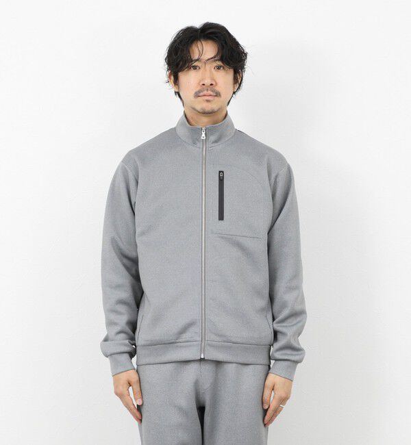 NOLLEY'S goodman「《セットアップ対応》ダブルニットZIPスタンドカラー 26SS」|ブルゾン・スタジャン|