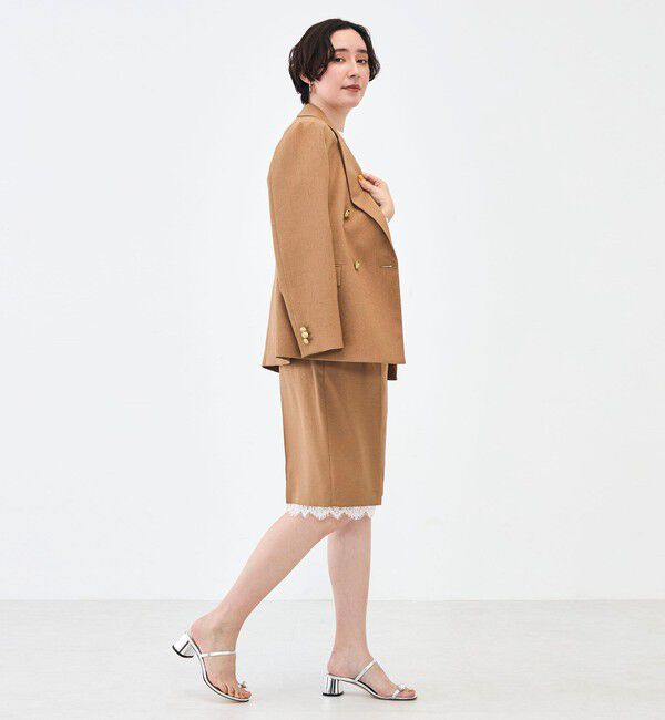 NOLLEY'S「《セットアップ対応》ウォッシャブルハイスペック麻調2WAYハーフパンツ」|その他|