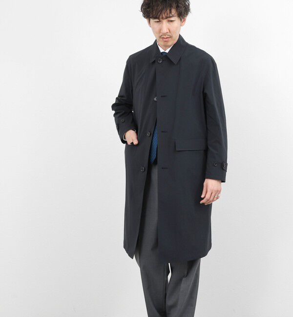 NOLLEY'S goodman「《ビジカジ対応》【ダントツ撥水】ステンカラーコート 26SS」|ステンカラーコート|