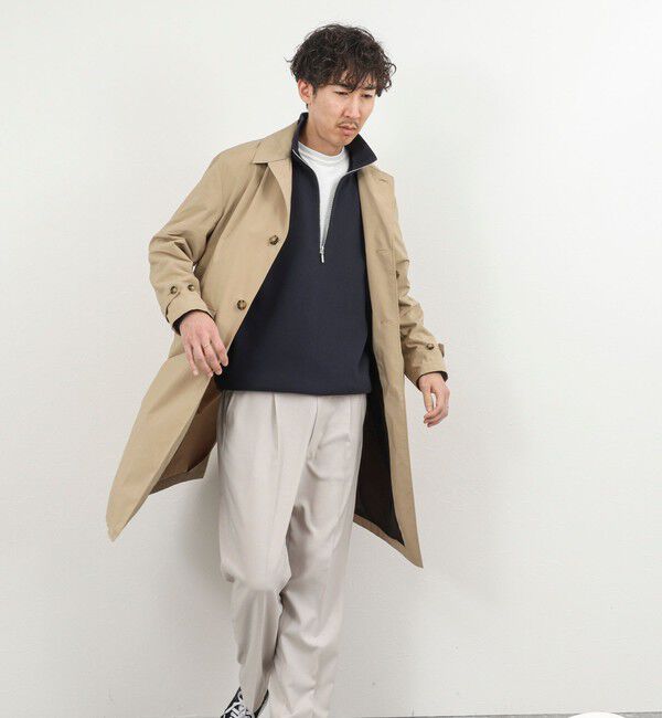 NOLLEY'S goodman「《ビジカジ対応》【ダントツ撥水】ステンカラーコート 26SS」|ステンカラーコート|