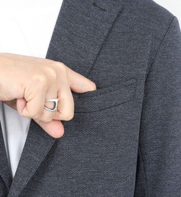 NOLLEY'S goodman「《ビジカジ/セットアップ対応》シャークジャージ イージーJK 26SS」|テーラードジャケット|