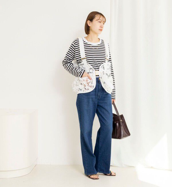 Rie Miller「45th limited edition2WAYスターフリンジミリタリーベスト」|ブルゾン・スタジャン|