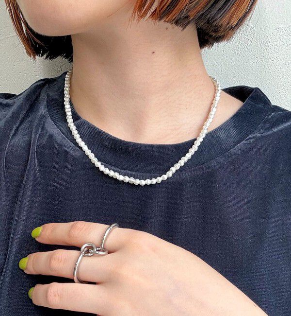 fredy emue「ランダムパールアジャストネックレス」|ネックレス|