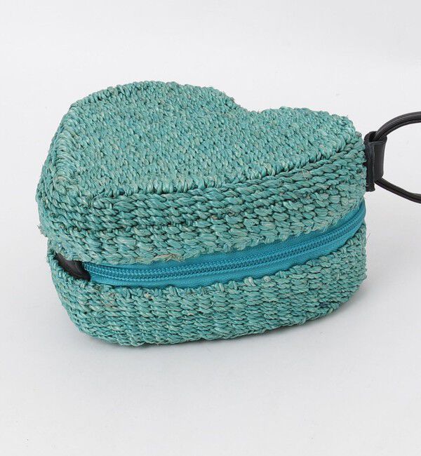 fredy emue「【BAGMATI/バグマティ】アバカハートポシェットバッグ」|かごバッグ|