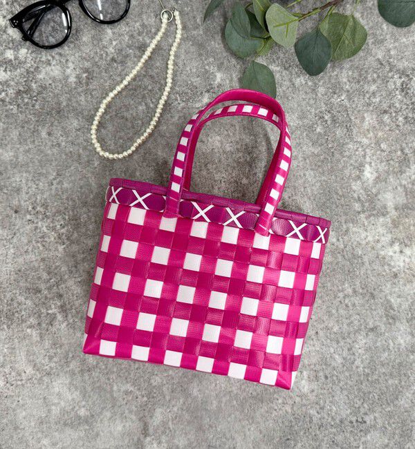 fredy emue「【PALI/パリ】 Market Baskets Xmini」|かごバッグ|ピンク