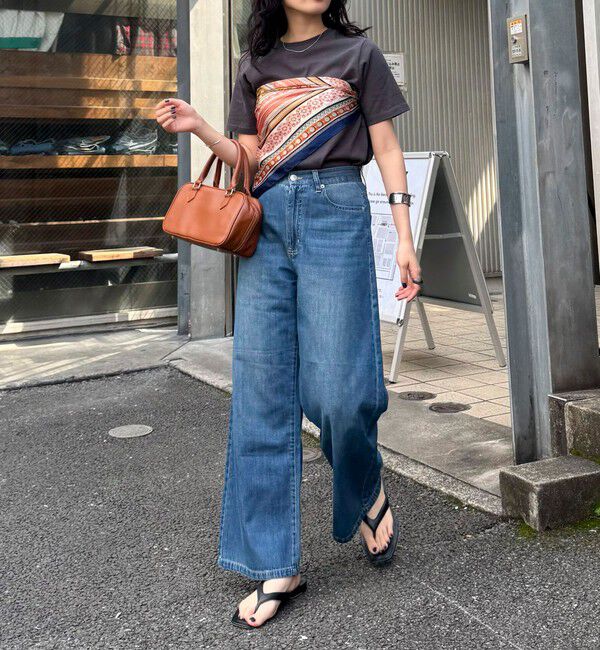 fredy emue「オリエンタルスクエアプリントスカーフ」|バンダナ・スカーフ|