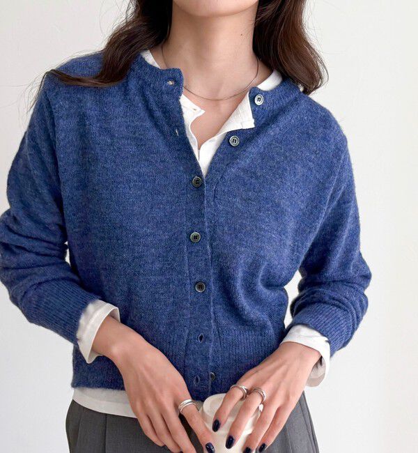 fredy emue「【@sora_522m企画】ウール混天竺カーディガン」|カーディガン|