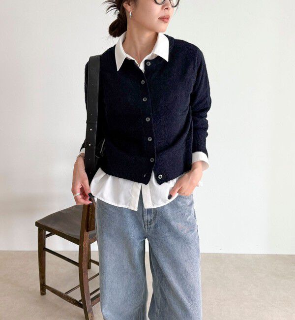 fredy emue「【@sora_522m企画】ウール混天竺カーディガン」|カーディガン|