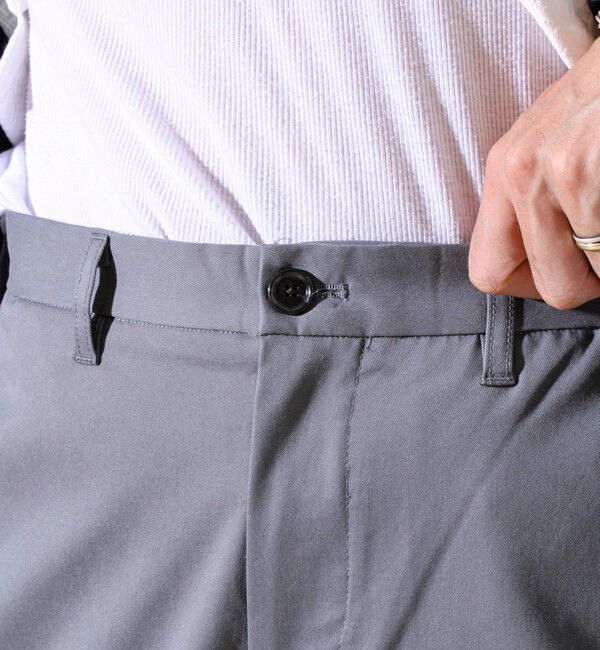 GLOSTER「【ビジカジ対応】スマートチノストレッチパンツ」|チノ|