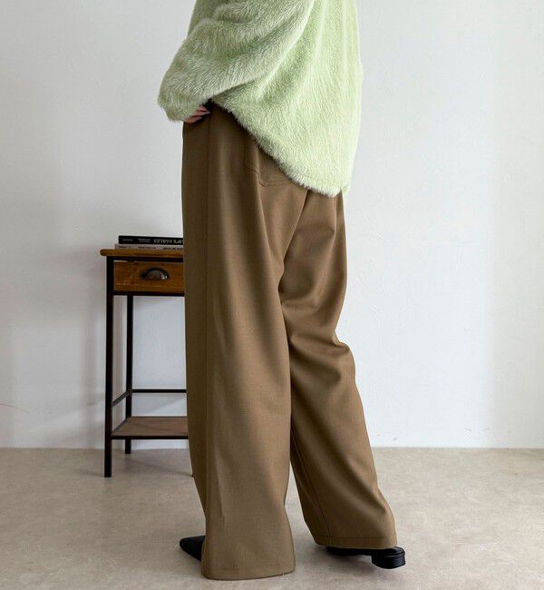 fredy emue「ウールライク5ポケイージーパンツ」|チノ|