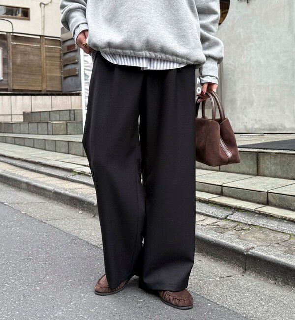 fredy emue「ウールライク5ポケイージーパンツ」|チノ|