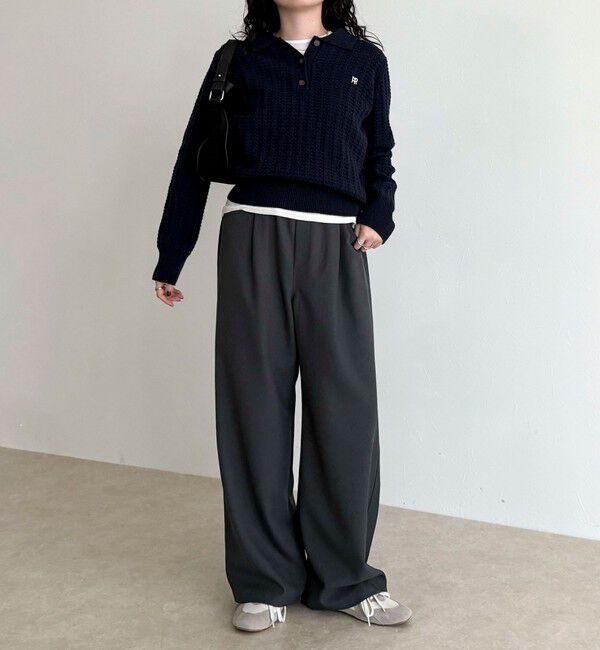 fredy emue「ウールライク5ポケイージーパンツ」|チノ|