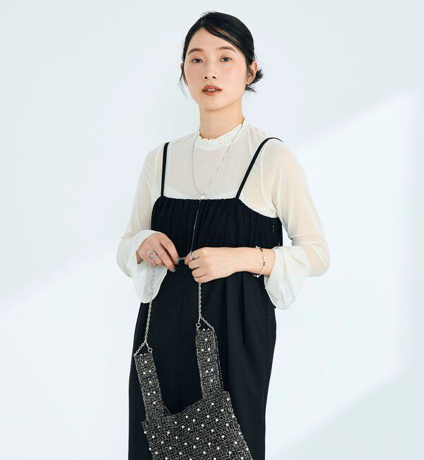 fredy emue「チュール切替オールインワン」|オールインワン|