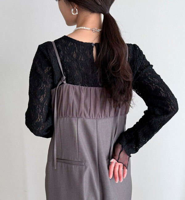 fredy emue「チュール切替オールインワン」|オールインワン|