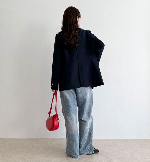 fredy emue「【3サイズ展開/オンオフ使える】ダブルブレストジャケット」|テーラードジャケット|