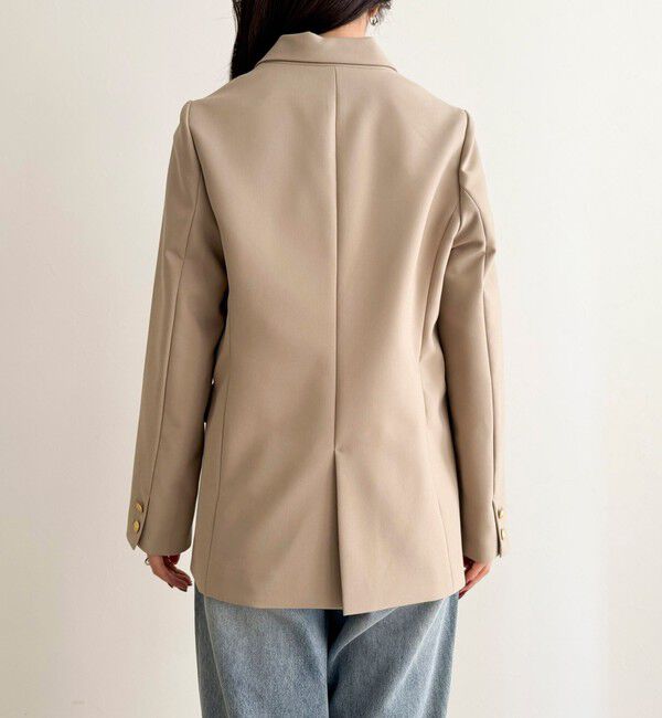 fredy emue「【3サイズ展開/オンオフ使える】ダブルブレストジャケット」|テーラードジャケット|