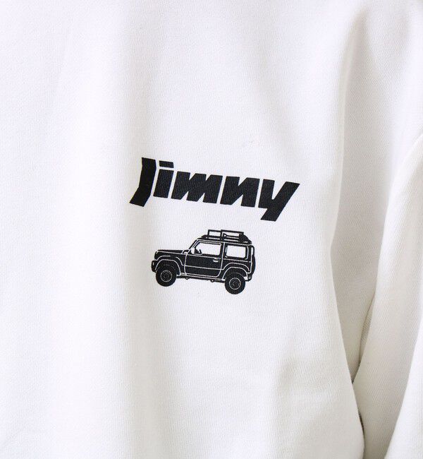 GLOSTER「【ロングセラーコラボ】ジムニー&times;GLOSTER Suzuki Jimny 裏毛プリントスウェット」|スウェット・ジャージ|