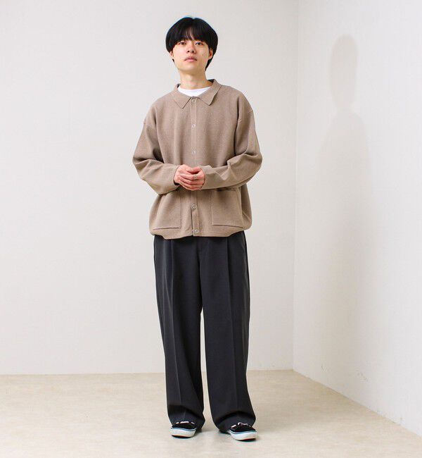 GLOSTER「【品よく羽織れる】COACH KNITカーデ」|カーディガン|