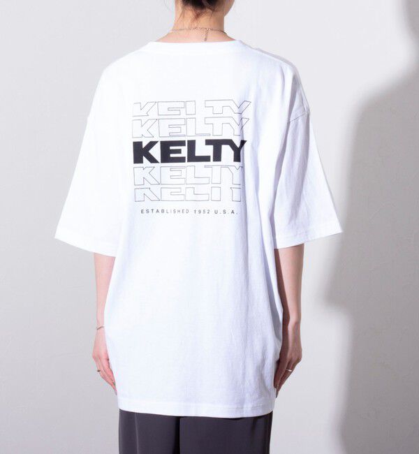 GLOSTER「【KELTY&times;GLOSTER】別注 バックタイポロゴT」|Tシャツ・カットソー|