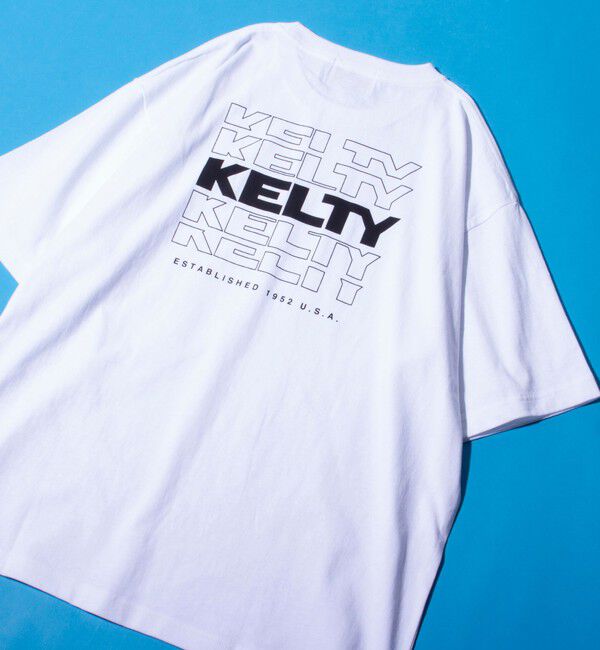 GLOSTER「【KELTY&times;GLOSTER】別注 バックタイポロゴT」|Tシャツ・カットソー|