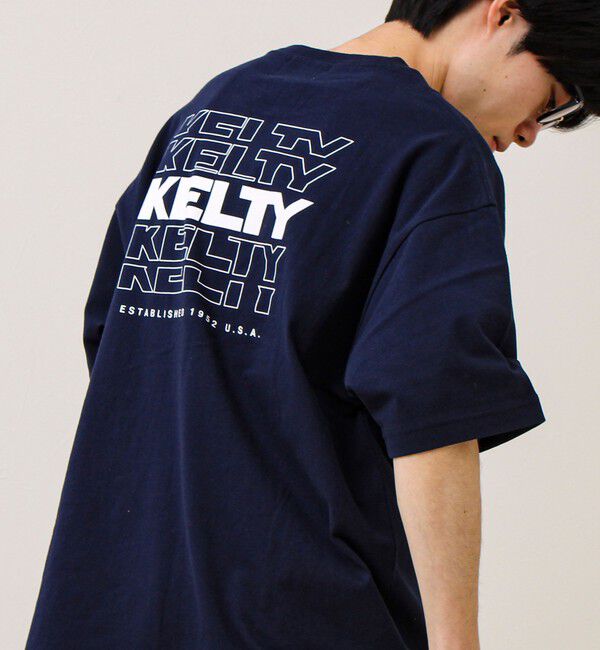 GLOSTER「【KELTY&times;GLOSTER】別注 バックタイポロゴT」|Tシャツ・カットソー|