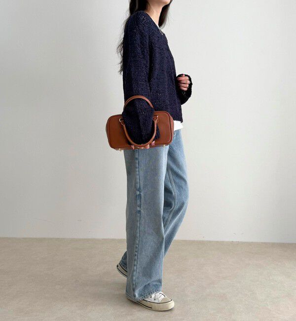 fredy emue「テープヤーンニットプルオーバー」|ニット・セーター|