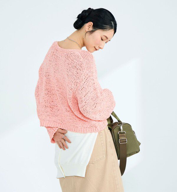 fredy emue「テープヤーンニットプルオーバー」|ニット・セーター|