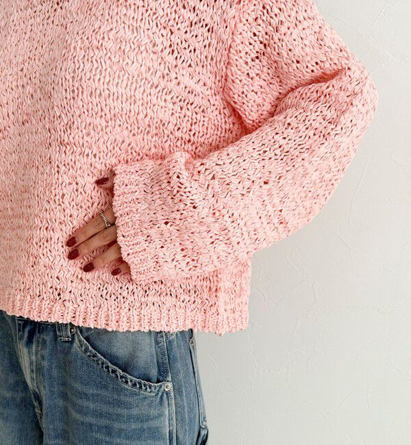 fredy emue「テープヤーンニットプルオーバー」|ニット・セーター|