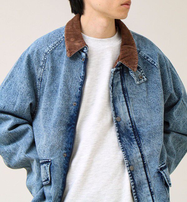 GLOSTER「【ダック地/デニム】衿コール カバーオール」|その他|