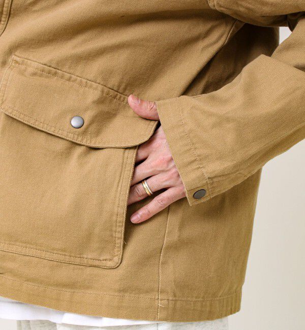 GLOSTER「【ダック地/デニム】衿コール カバーオール」|その他|