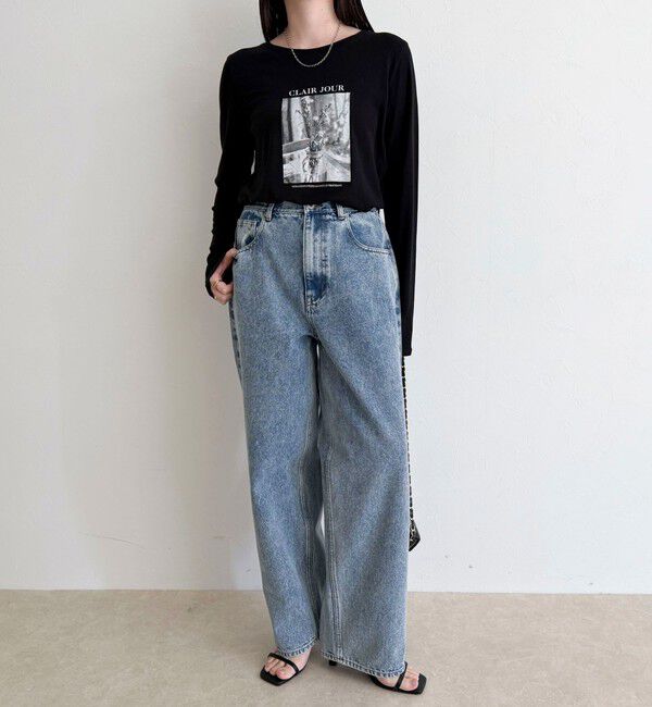 fredy emue「シアーphotoロンTシャツ」|Tシャツ・カットソー|