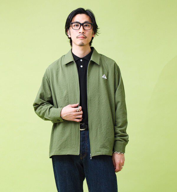GLOSTER「【GEVACO/ゲバコ】ジップアップ シャツジャケット」|ブルゾン・スタジャン|