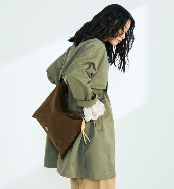 fredy emue「フェイクスエードソフトスクエアショルダーバッグ」|ショルダー・メッセンジャー|