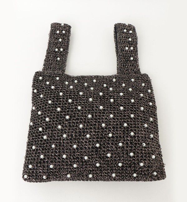 fredy emue「パール付メタリックヤーン2WAYバッグ」|ショルダー・メッセンジャー|